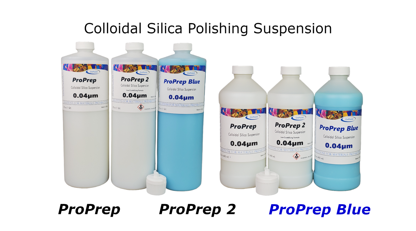 ProPrep Colloidal Silica polishing suspension - OnPoint Abrasives