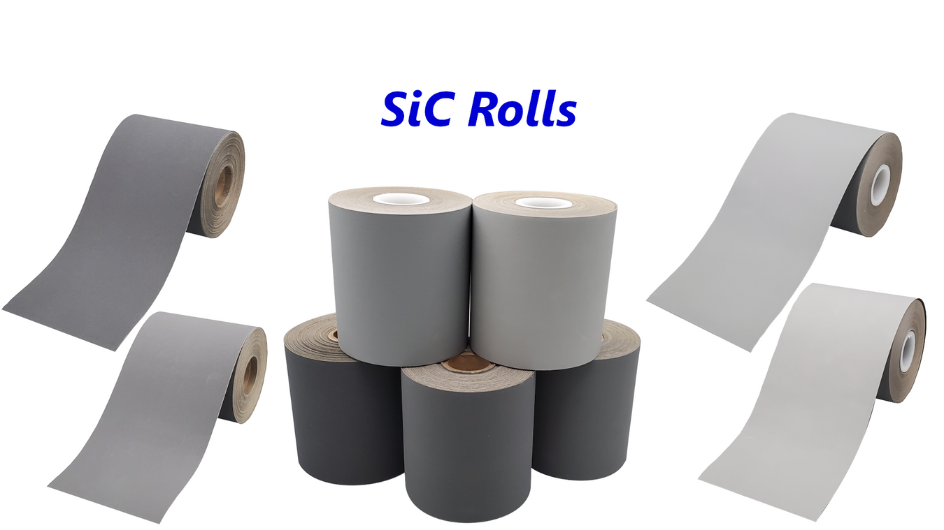 SiC Grinding Paper Roll from OnPoint Abrasives