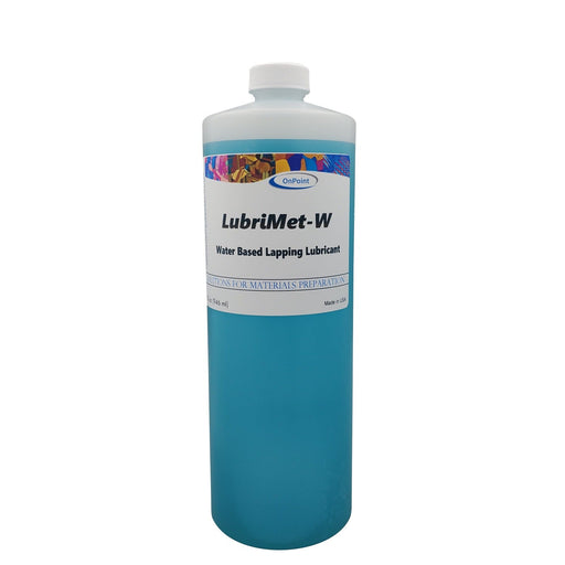 Water-based lapping lubricant