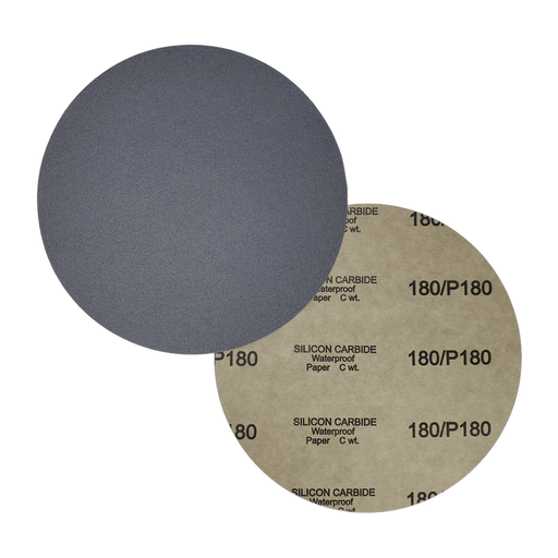 12in SiC grinding paper PSA - 180 grit
