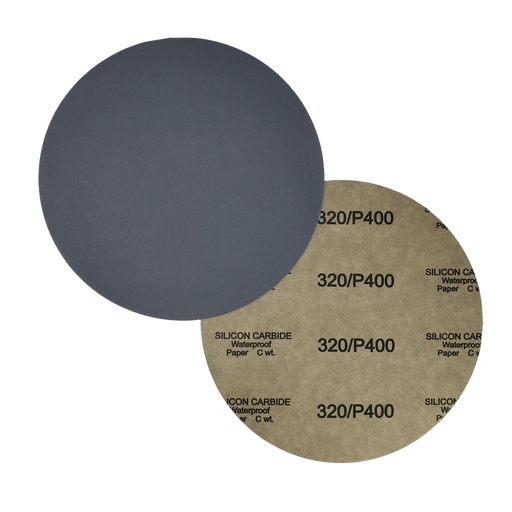 12in SiC grinding paper PSA - 320 grit
