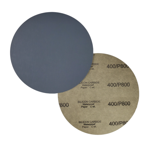 12in SiC grinding paper PSA - 400 grit