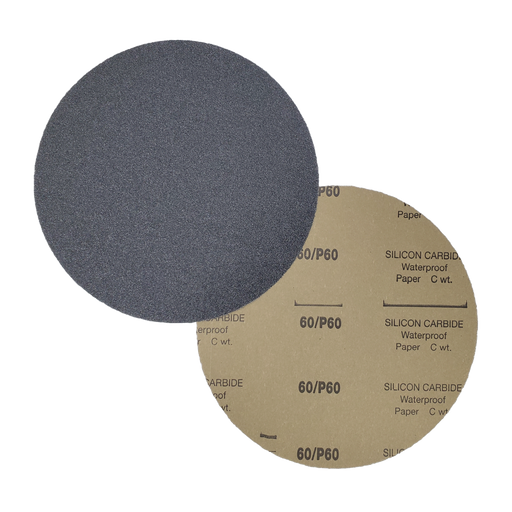 8" SiC grinding paper - 60 grit