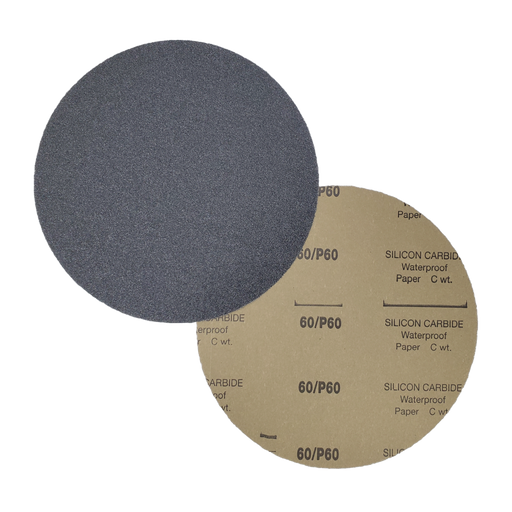 10" SiC grinding paper - 60 grit