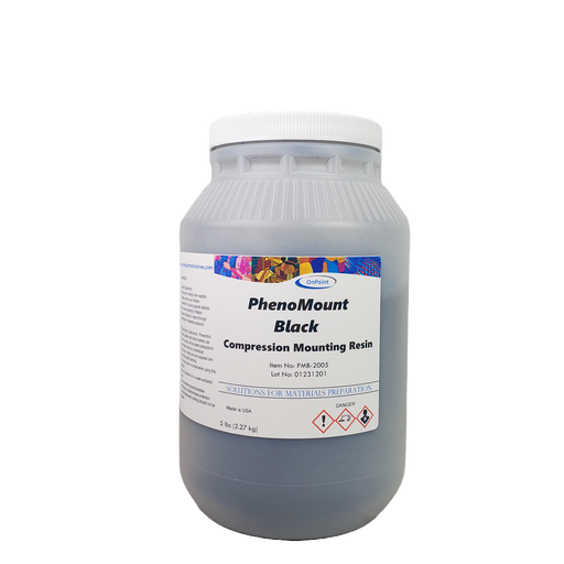 phenolic mounting resin black phenomount phenocure