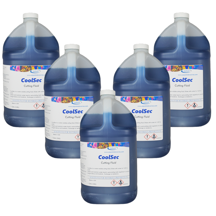 CoolSec metallurgical cutting fluid, 5 gallons