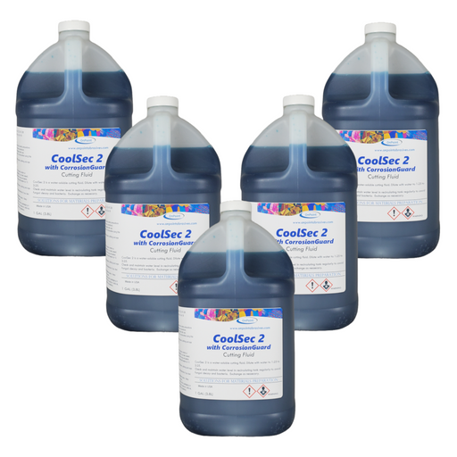 CoolSec 2 metallurgical cutting fluid, 5 Gallons