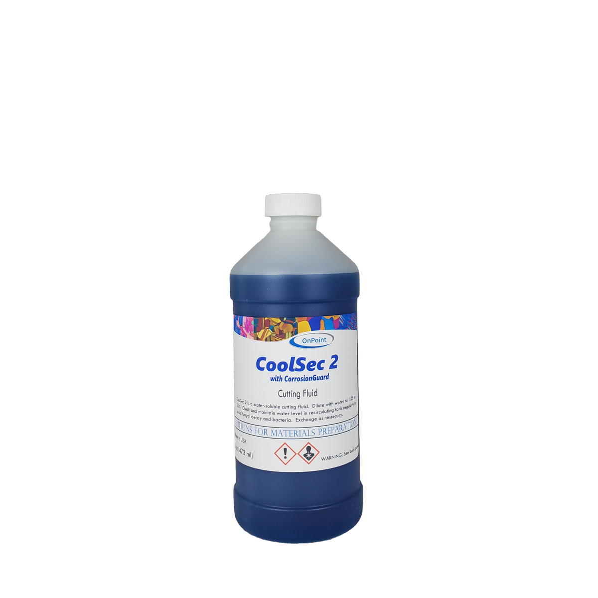 Metallurgical Cutting Fluid  16 oz | OnPoint  OnPoint Abrasives