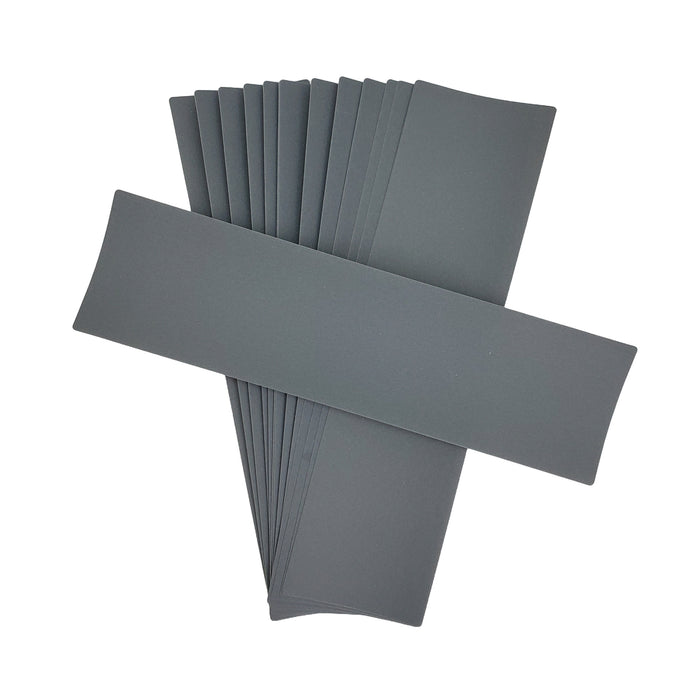Silicon Carbide Grinding Paper Strips 11x3in PSA Back