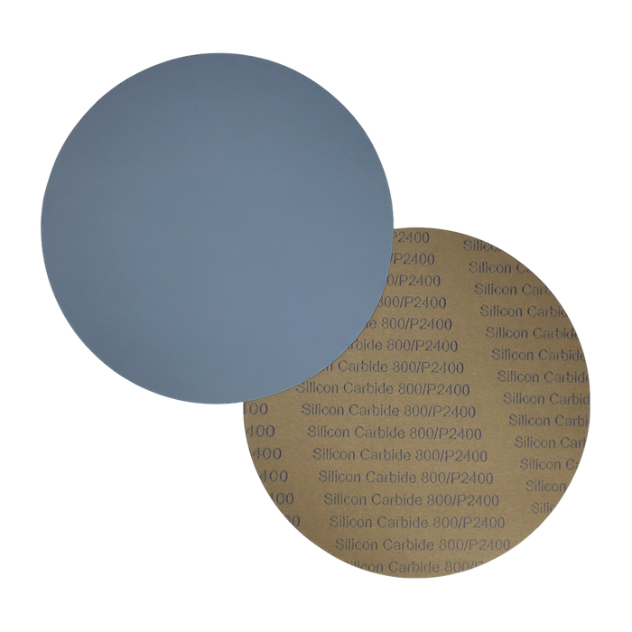 Silicon Carbide Grinding Paper, 10" with Plain Backing