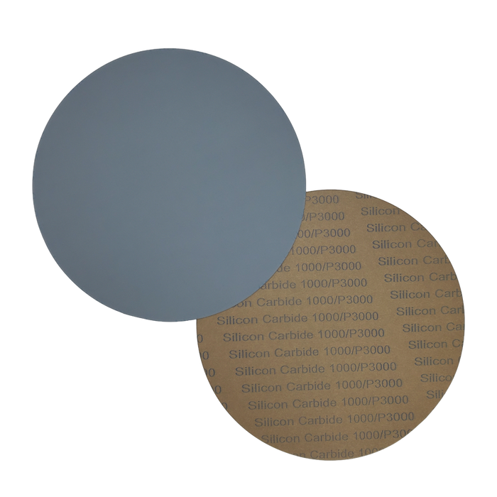 Silicon Carbide Grinding Paper, 8" with Plain Backing