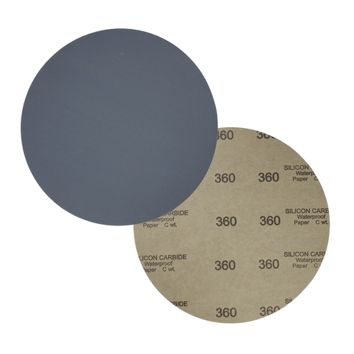 10in SiC paper plain back 360 grit