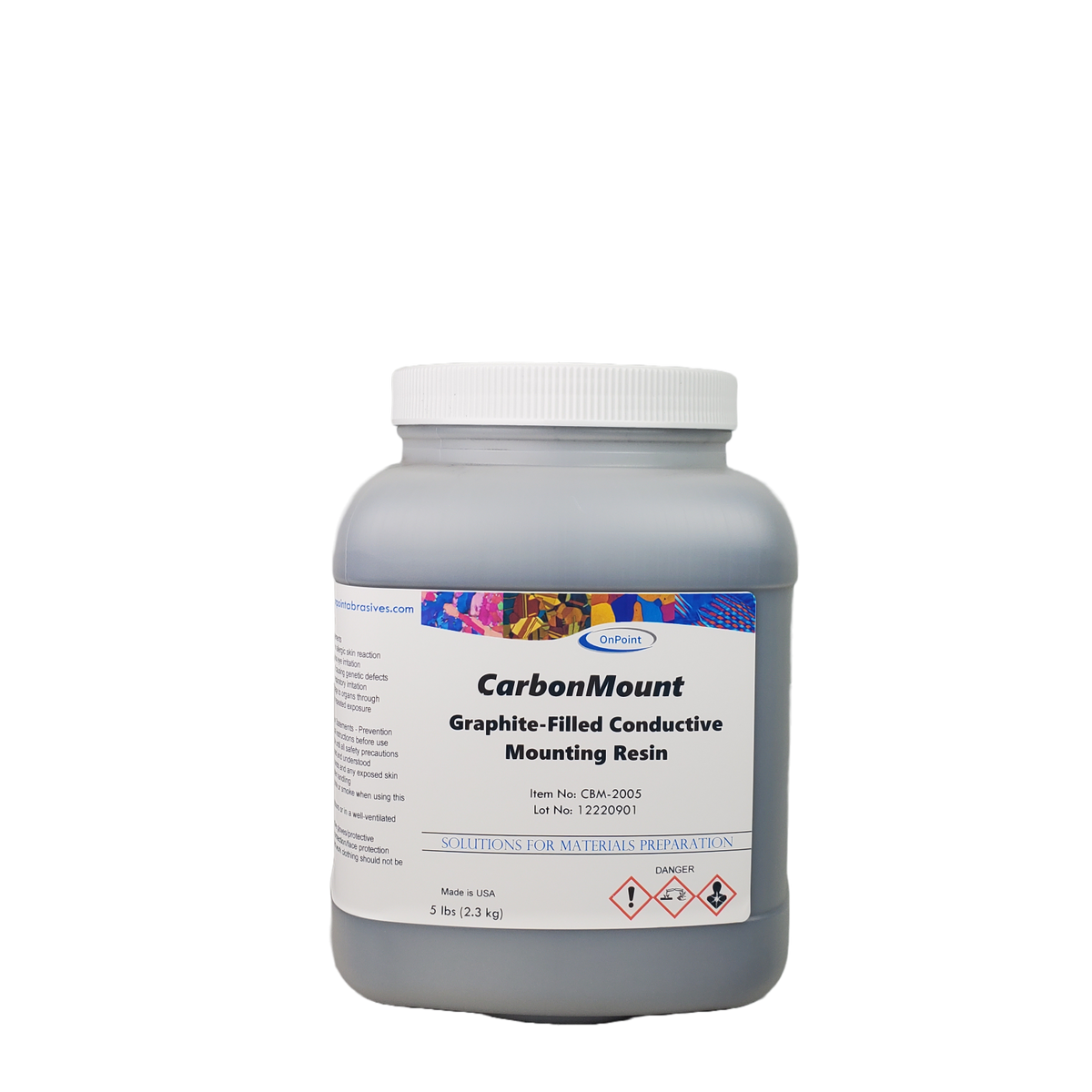 CarbonMount Graphite-Filled Conductive Mounting Compound 25 lbs ...